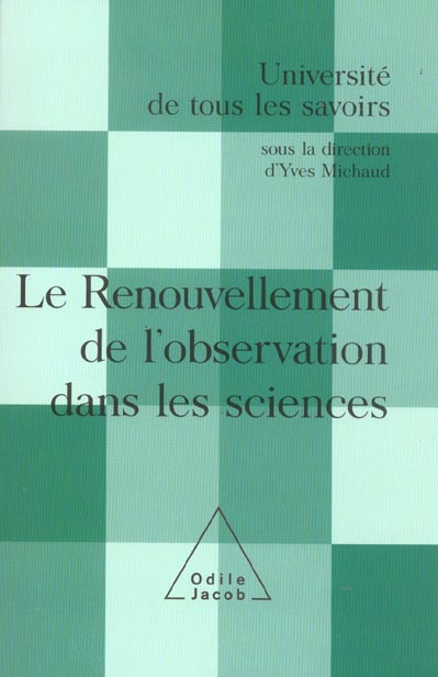 Emprunter Le Renouvellement de l'observation dans les sciences livre