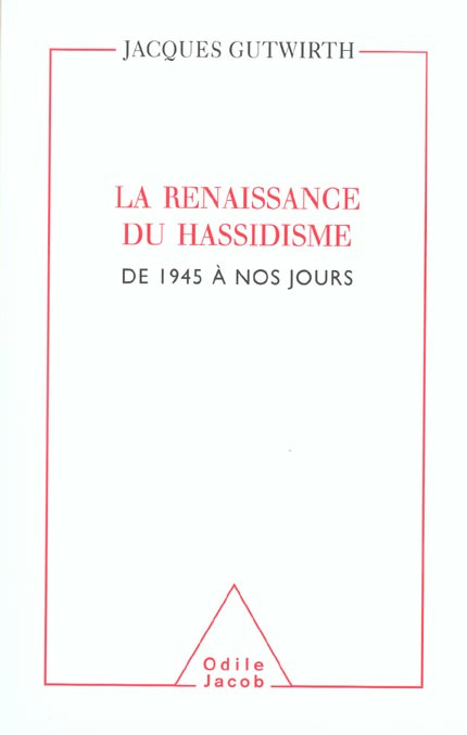 Emprunter La renaissance du Hassidisme livre