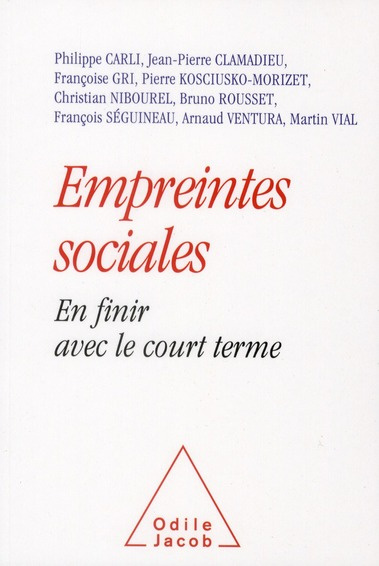 Emprunter Empreintes sociales. En finir le avec le court terme livre