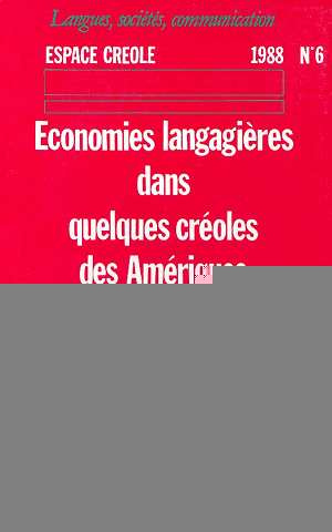 Emprunter Economies langagières dans quelques créoles des Amériques. 6 livre