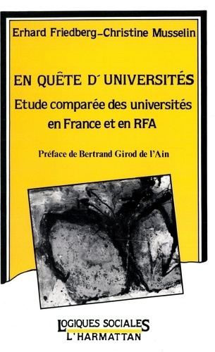 Emprunter En quête d'universités. Étude comparée des universités en France et en RFA livre