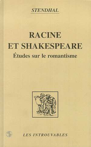 Emprunter Racine et Shakspeare [sic . Études sur le romantisme livre