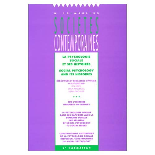 Emprunter SOCIETES CONTEMPORAINES NØ 13 livre