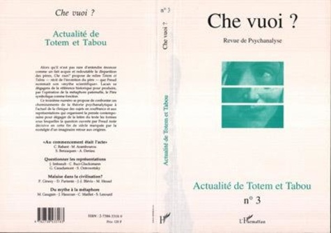 Emprunter ACTUALITE DE TOTEM ET TABOU livre