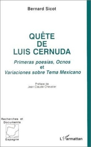 Emprunter Quête de Luis Cernuda : primeras poesias, ocnos et variaciones sobre Terna Mexicano livre