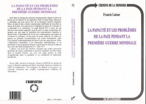 Emprunter La papauté et les problèmes de la paix pendant la Première guerre mondiale livre