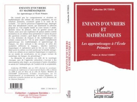 Emprunter Enfants d'ouvriers et mathématiques. Les apprentissages à l'école primaire livre