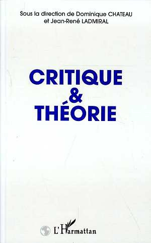 Emprunter Critique & théorie livre