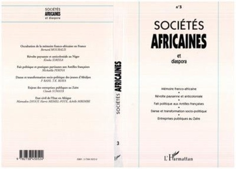 Emprunter SOCIETES AFRICAINES ET DIASPORA NØ3 livre