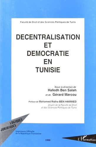 Emprunter Décentralisation et démocration en Tunisie livre