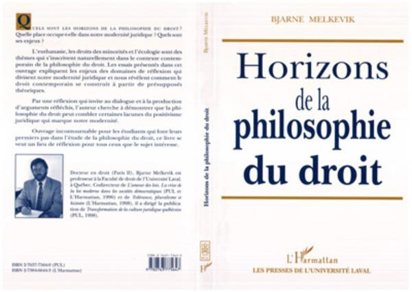 Emprunter Horizons de la Philosophie du Droit livre
