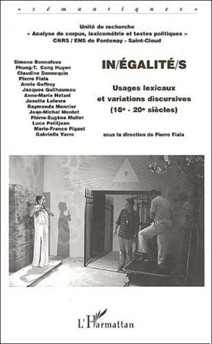 Emprunter In/égalité/s. Usages lexicaux et variations discursives (XVIIIème-XXème siècles) livre