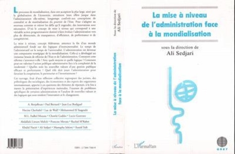 Emprunter MISE A NIVEAU DE L'ADMINISTRATION FACE A LA MONDIALISA livre