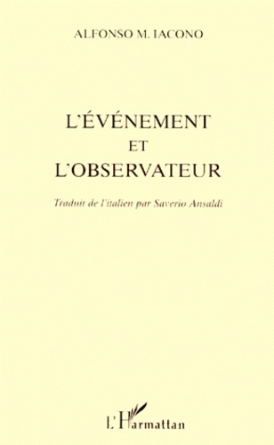 Emprunter L'événement et l'observateur livre