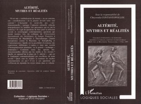 Emprunter Altérité, mythes et réalités : actes du colloque international de sociologie identités culturelles, livre