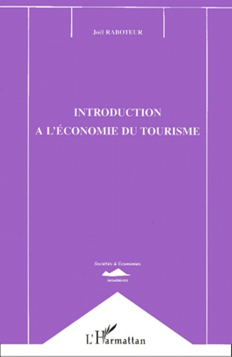 Emprunter Introduction à l'économie du tourisme livre