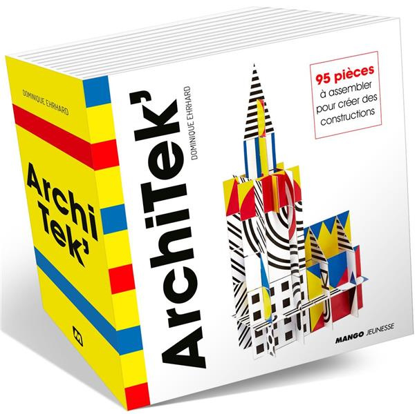 Emprunter ArchiTek'. 95 pièces à assembler pour créer des constructions livre