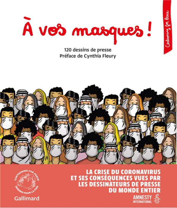 Emprunter A vos masques ! 120 dessins de presse livre