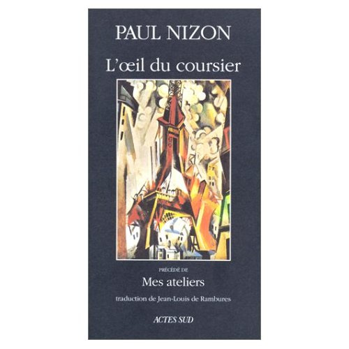 Emprunter L'oeil du coursier. précédé de Mes ateliers livre
