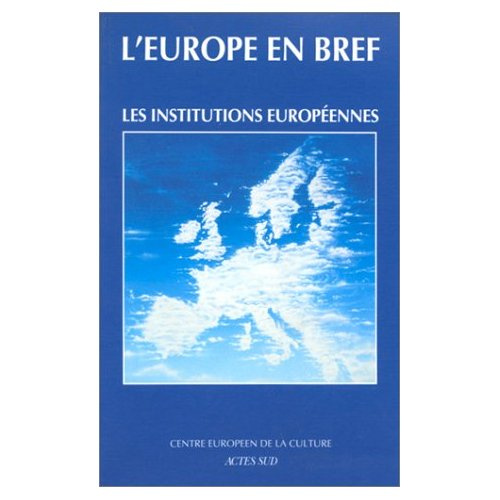 Emprunter Les institutions européennes livre