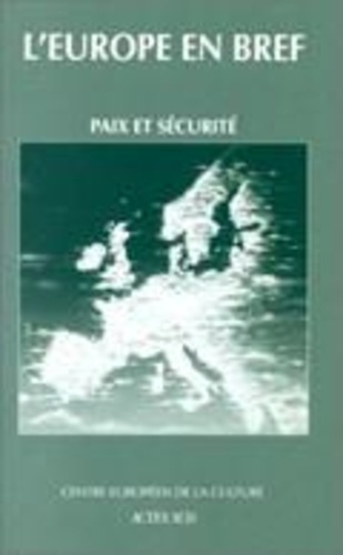 Emprunter Paix et sécurité livre