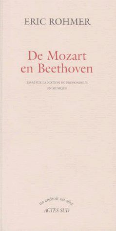 Emprunter DE MOZART EN BEETHOVEN. Essai sur la notion de profondeur en musique livre
