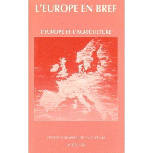 Emprunter L'Europe et l'agriculture livre