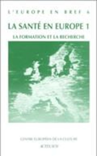 Emprunter Europe en bref n°4 - La formation et la recherche livre
