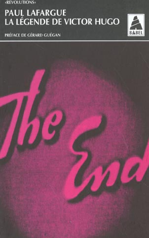 Emprunter La légende de Victor Hugo livre