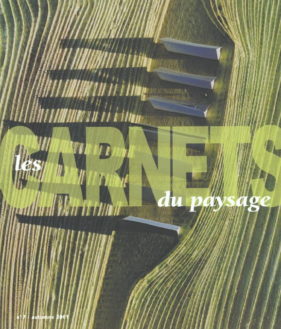 Emprunter Les carnets du paysage N° 7 Automne 2001 livre
