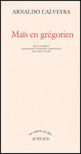 Emprunter Maïs en grégorien livre