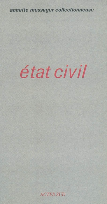 Emprunter Etat civil livre