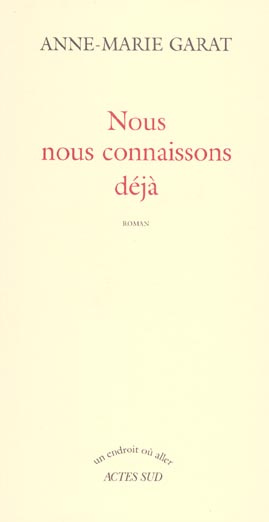 Emprunter Nous nous connaissons déjà livre