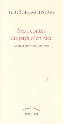 Emprunter Sept contes du pays d'en face livre