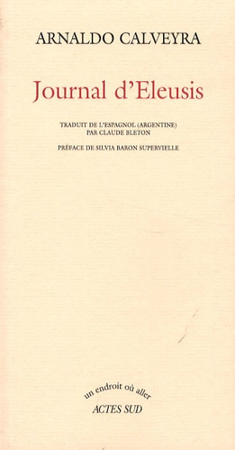 Emprunter Journal d'Eleusis livre