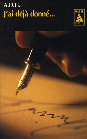 Emprunter J'ai déjà donné... livre