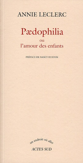 Emprunter Paedophilia. Ou l'amour des enfants livre