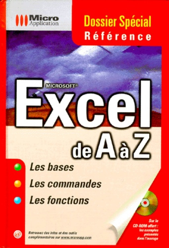 Emprunter EXCEL DE A A Z DOSSIER SPECIAL livre