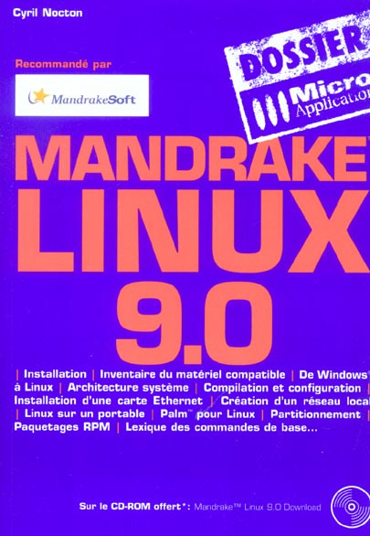 Emprunter MANDRAKE LINUX 9.0 DOSSIER livre