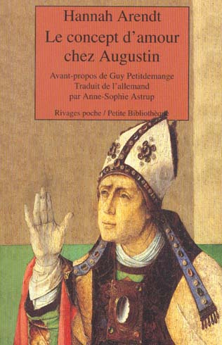 Emprunter LE CONCEPT D'AMOUR CHEZ AUGUSTIN. Essai d'interprétation philosophique livre