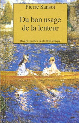 Emprunter Du bon usage de la lenteur livre