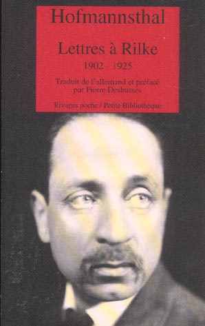 Emprunter Lettres à Rilke livre