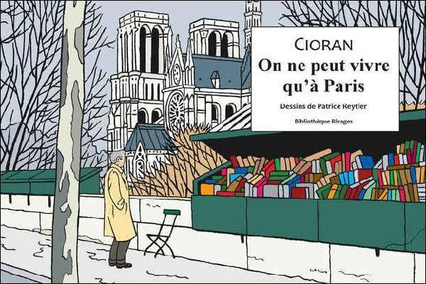 Emprunter On ne peut vivre qu'à Paris livre