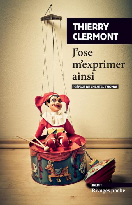 Emprunter J'ose m'exprimer ainsi livre