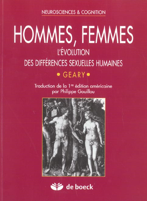 Emprunter Hommes, femmes. L'évolution des différences sexuelles humaines livre
