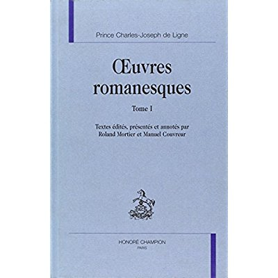 Emprunter OEUVRES ROMANESQUES. TI. livre