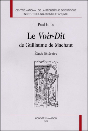 Emprunter LE VOIR DIT DE GUILLAUME DE MACHAUT. ETUDE LITTERAIRE. (1991). livre