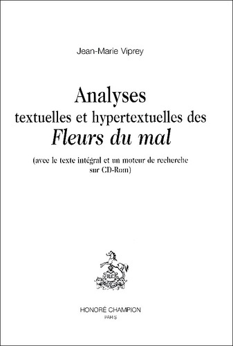 Emprunter ANALYSES TEXTUELLES ET HYPERTEXTUELLES DES FLEURS DU MAL livre