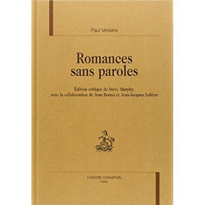 Emprunter ROMANCES SANS PAROLES. livre