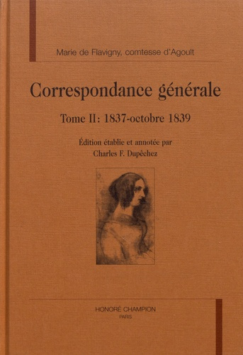 Emprunter CORRESPONDANCE GENERALE. TII : 1837 - OCTOBRE 1839. livre